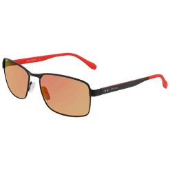 Spyder Classic Metal Rectangle Sunglasses - BLACK Best