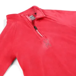 Spyder Girls Shimmer Bug Half Zip - Prism Pink PRISMPINK Sale