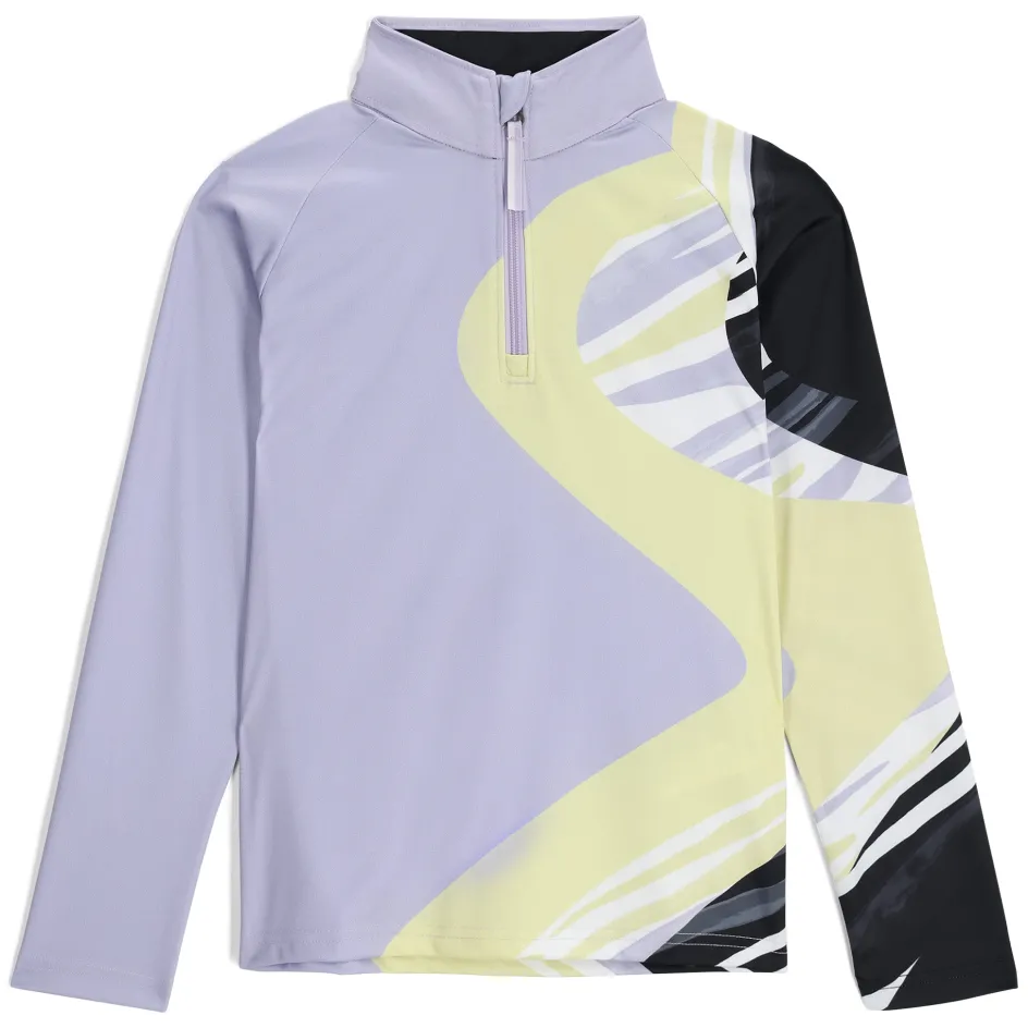 Spyder Girls Surface Half Zip - Violet Dust VIOLETDUST Discount