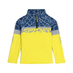 Spyder Little Boys Bug Half Zip - Acid Yellow ACIDYELLOW Cheap