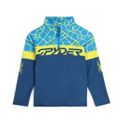 Spyder Little Boys Bug Half Zip - True Navy TRUENAVY Fashion