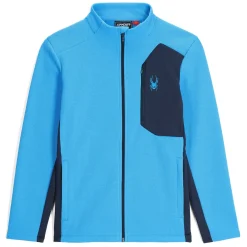 Spyder Mens Bandit Full Zip - Aether Blue AETHERBLUE Online