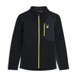 Spyder Mens Bandit Full Zip - BLACK Best Sale