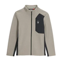 Spyder Mens Bandit Full Zip - CONCRETE Cheap