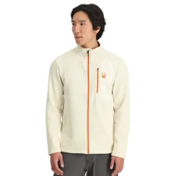 Spyder Mens Bandit Full Zip - Vanilla Latte VANILLALATTE Online