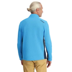 Spyder Mens Bandit Half Zip - Aether Blue AETHERBLUE Discount