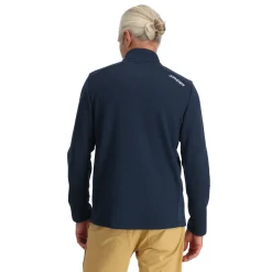 Spyder Mens Bandit Half Zip - True Navy TRUENAVY Clearance