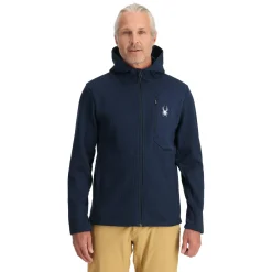 Spyder Mens Bandit Hooded - True Navy TRUENAVY Fashion