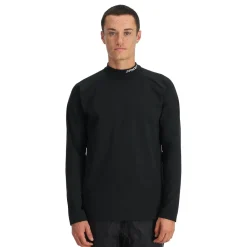 Spyder Mens Castle Mock Crew - BLACK Best