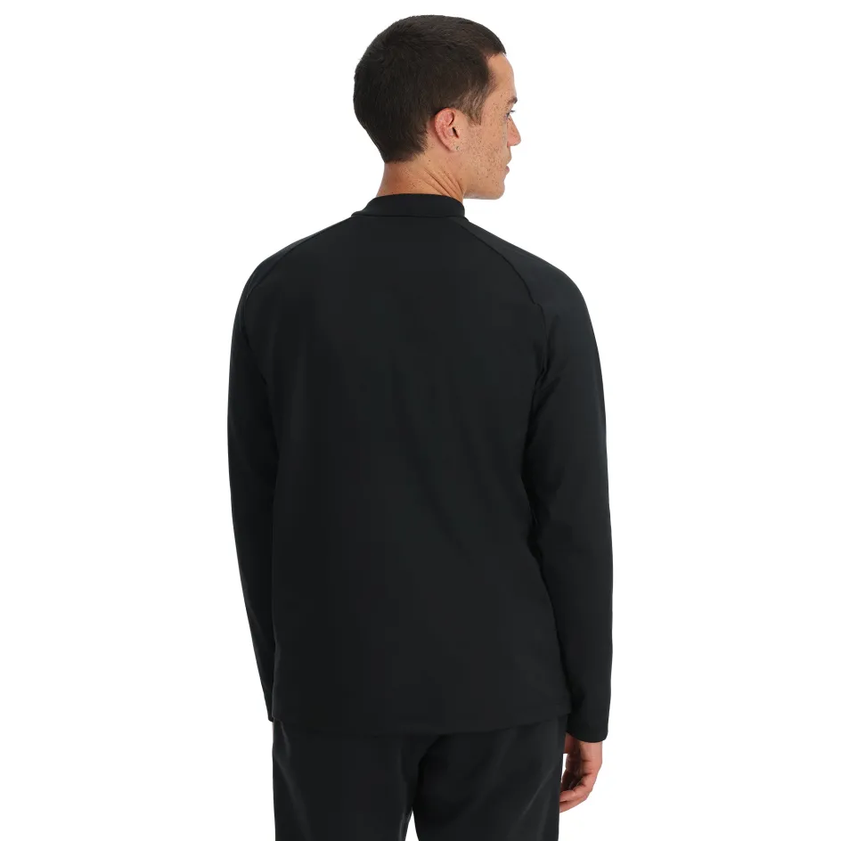 Spyder Mens Castle Mock Crew - BLACK Best