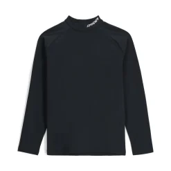 Spyder Mens Castle Mock Crew - BLACK Best