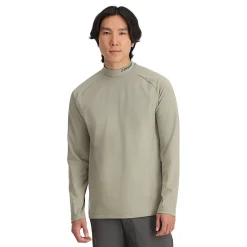 Spyder Mens Castle Mock Crew - CONCRETE Hot