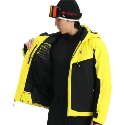 Spyder Mens Copper - Acid Yellow ACIDYELLOW Fashion