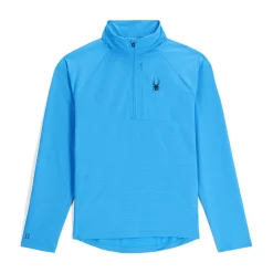 Spyder Mens Gridweb Half Zip - Aether Blue AETHERBLUE Hot