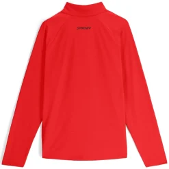 Spyder Mens Gridweb Half Zip - Red SPYDERRED New