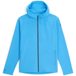 Spyder Mens Gridweb Hoodie - Aether Blue AETHERBLUE Best Sale