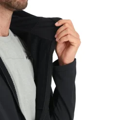 Spyder Mens Gridweb Hoodie - BLACK Best