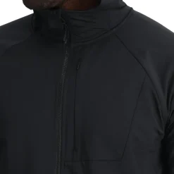 Spyder Mens Gridweb Hoodie - BLACK Best