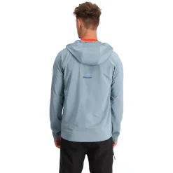 Spyder Mens Gridweb Hoodie - Blue Fog BLUEFOG Clearance
