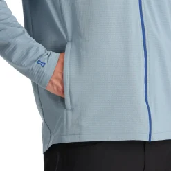 Spyder Mens Gridweb Hoodie - Blue Fog BLUEFOG Clearance