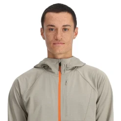 Spyder Mens Gridweb Hoodie - CONCRETE Best Sale