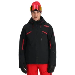 Spyder Mens Leader - BLACK Fashion
