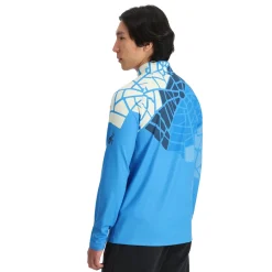 Spyder Mens Legacy Half Zip - Aether Blue AETHERBLUE Store