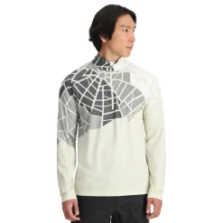 Spyder Mens Legacy Half Zip - Vanilla Latte VANILLALATTE Clearance