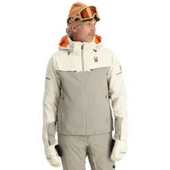 Spyder Mens Monterosa - Vanilla Latte VANILLALATTE Best