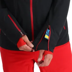 Spyder Mens Pinnacle - BLACK Cheap
