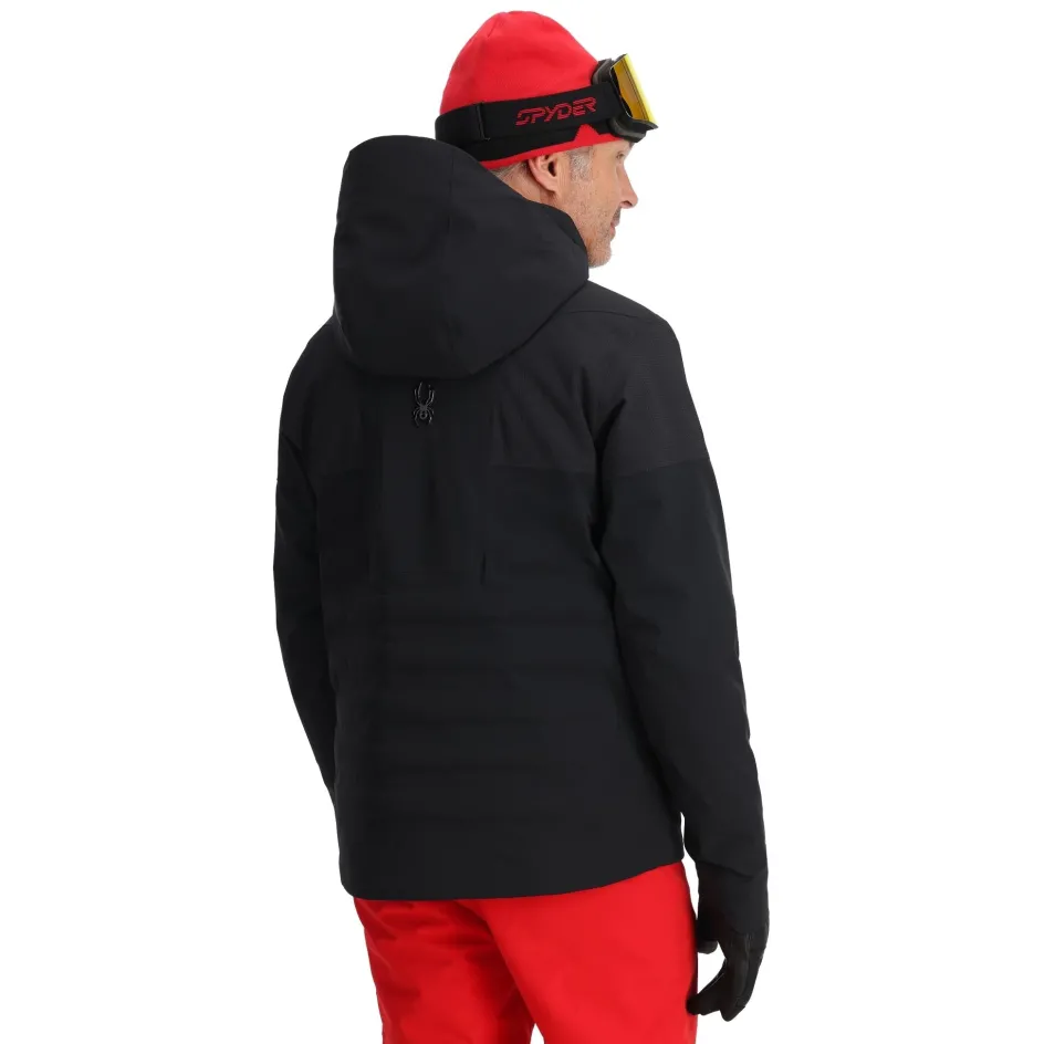 Spyder Mens Pinnacle - BLACK Cheap