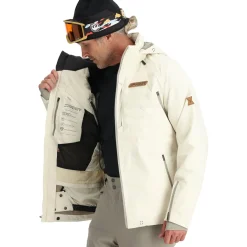 Spyder Mens Pinnacle - Vanilla Latte VANILLALATTE Outlet