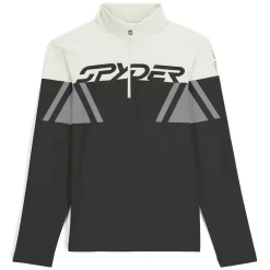 Spyder Mens Podium Half Zip - BLACK New