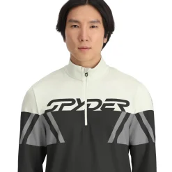 Spyder Mens Podium Half Zip - BLACK New
