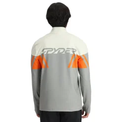 Spyder Mens Podium Half Zip - CONCRETE Online
