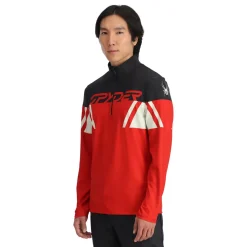 Spyder Mens Podium Half Zip - Red SPYDERRED Online