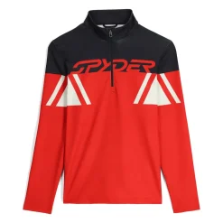 Spyder Mens Podium Half Zip - Red SPYDERRED Online
