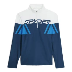 Spyder Mens Podium Half Zip - True Navy TRUENAVY Fashion