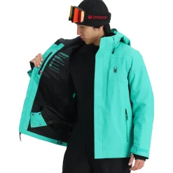 Spyder Mens Primer - Teal Green TEALGREEN Hot