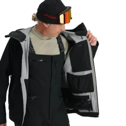 Spyder Mens Sanction - BLACK Cheap