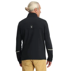 Spyder Mens Speed Fleece Full Zip - BLACK Sale