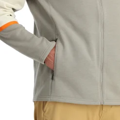 Spyder Mens Speed Fleece Full Zip - CONCRETE Cheap