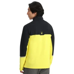 Spyder Mens Speed Fleece Half Zip - Acid Yellow ACIDYELLOW New