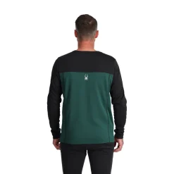Spyder Mens Stretch Charger Crew - Cypress Green CYPRESSGREEN Cheap