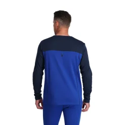 Spyder Mens Stretch Charger Crew - Electric Blue ELECTRICBLUE Clearance