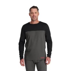 Spyder Mens Stretch Charger Crew - POLAR Best