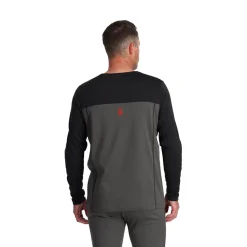 Spyder Mens Stretch Charger Crew - POLAR Best