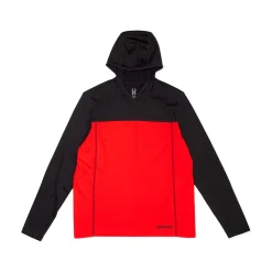 Spyder Mens Stretch Charger Hoodie - VOLCANO Cheap