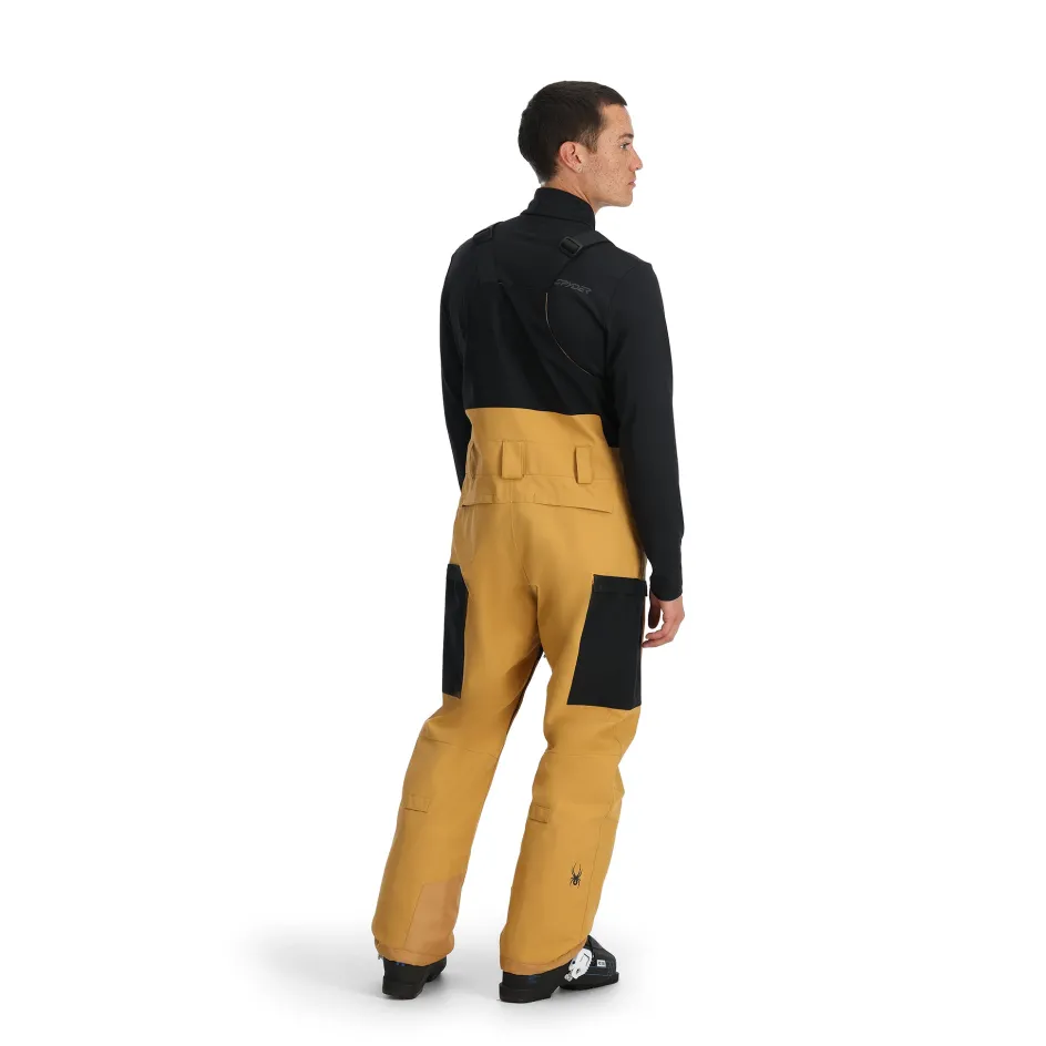 Spyder Mens Terrain Bib - CARAMEL Best