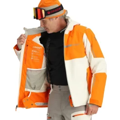 Spyder Mens Titan - Orange Shock ORANGESHOCK Outlet